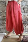 Tasha Cushion Cotton Driftwood Bloom Pant Watermelon